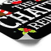 Christmas Matching The Chatty Reindeer Family , Sm Poster (Ecke)