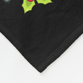 Christmas Matching The Crazy Reindeer Family Fleecedecke (Ecke)