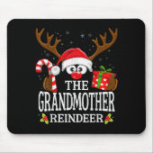 Christmas Matching The Grandmother Reindeer Family Mousepad (Vorne)