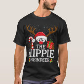 Christmas Matching The Hipe Reindeer Family T-Shirt (Vorderseite)