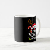 Christmas Matching The Mommy Reindeer Family Kaffeetasse (VorderseiteRechts)
