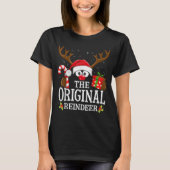 Christmas Matching The Original Reindeer Family T-Shirt (Vorderseite)