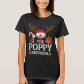 Christmas Matching The Ppy Reindeer Family T-Shirt (Vorderseite)
