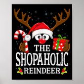 Christmas Matching The Shopaholic Reindeer Family Poster (Vorne)