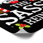 Christmas Matching The Sy Reindeer Family Poster (Ecke)