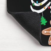 Christmas Maternity Pregnancy Gingerbread Skeleton Mousepad (Ecke)