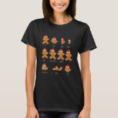 Christmas Math Teacher Fraction T-Shirt (Vorderseite)