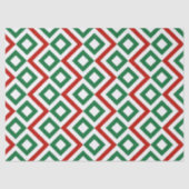 Christmas Meander Tissue Paper Seidenpapier (Vorderseite)