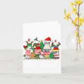 Christmas Medication Bottles Funny Nurse Humor  Karte (Gelbe Blume)