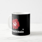 Christmas Mele Kalikimaka Hawaii Hibiskus Kaffeetasse (Vorderseite Links)