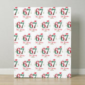 Christmas Meme Six Seven 67 6 7 Holiday Fleecedecke