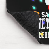 Christmas Men Women Santa's Money Minded Reindeer Mousepad (Ecke)