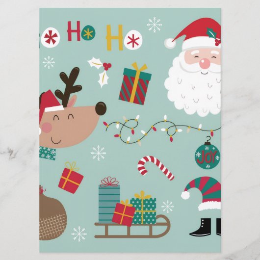 Christmas menu menükarte (Vorderseite)