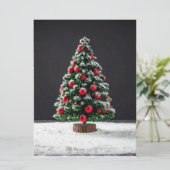 christmas menükarte (Stehend Vorderseite)