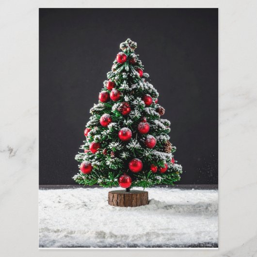 christmas menükarte (Vorderseite)