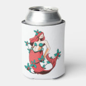 Christmas Mermaid Dosenkühler (Kanne Vorderseite)