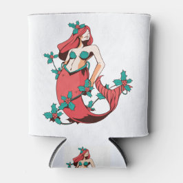 Christmas Mermaid Dosenkühler