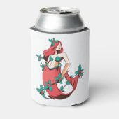 Christmas Mermaid Dosenkühler (Kanne Rückseite)