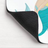 Christmas Mermaid Mousepad (Ecke)