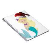 Christmas Mermaid Notizblock (Rechte Seite)