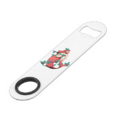 Christmas Mermaid Speed Flaschenöffner (Rückseite Schrägansicht)