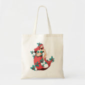 Christmas Mermaid Tragetasche (Vorne)