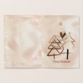 Christmas Merry and Bright Treeis Folienkarte (Innenseite)