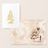 Christmas Merry and Bright Treeis Folienkarte (Anzeige)