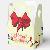 Christmas Merry Christmas Lights Favor Gift Favor Geschenkschachtel (Offen)