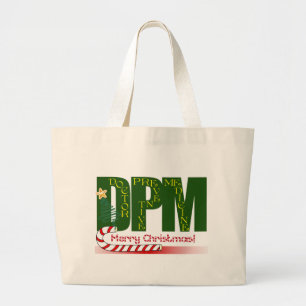 CHRISTMAS MERRY DPM - ARZT PRÄVENTIVES ARZNEIMITTE JUMBO STOFFBEUTEL