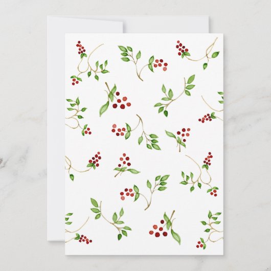 Christmas Merry in Bright Script Calligraphy Foto (Rückseite)