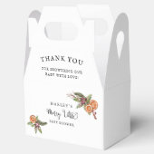 Christmas Merry Little Baby Dusche Geschenkschachtel (Geöffnet)