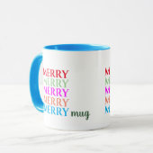 Christmas Merry Merry Merry Merry Merry Merry Tass Tasse (Vorderseite Links)
