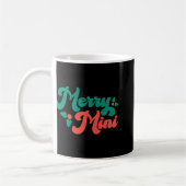 Christmas Merry Mini Cute Modern Tygraphy Script B Kaffeetasse (Links)