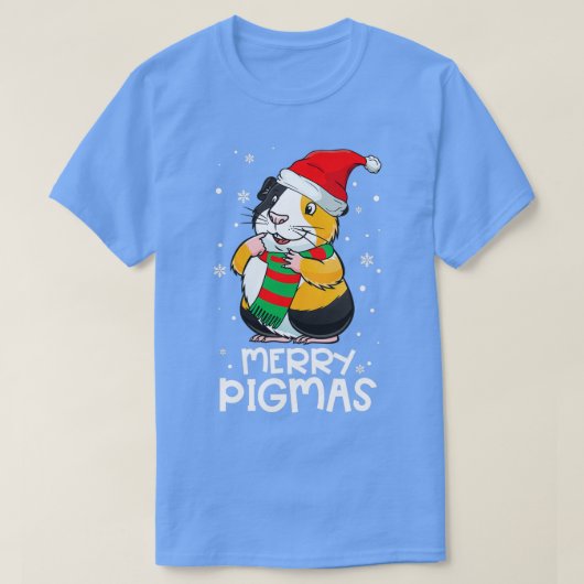 Christmas Merry Pigmas Funny Xmas Pajama Ohrts For T-Shirt (Design vorne)