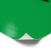 Christmas Messy Bun Poster (Ecke)