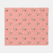 CHRISTMAS MICE FLEECEDECKE (Vorderseite (Horizontal))