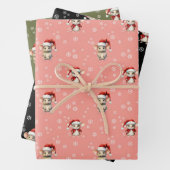 CHRISTMAS MICE GESCHENKPAPIER SET (Beispiel)