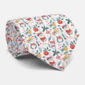 Christmas Mice Neck Tie Krawatte (Gerollt)