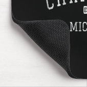 Christmas Michigan Mi Vintag Mousepad (Ecke)