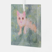 Christmas Milo Ornament Aus Glas (Vorderseite links)