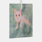 Christmas Milo Ornament Aus Glas (Vorderseite Rechts)