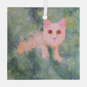 Christmas Milo Ornament Aus Glas (Rückseite)