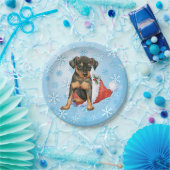 Christmas Min Button Pappteller (Party)