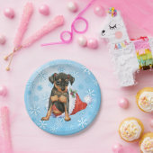 Christmas Min Button Pappteller (Party)