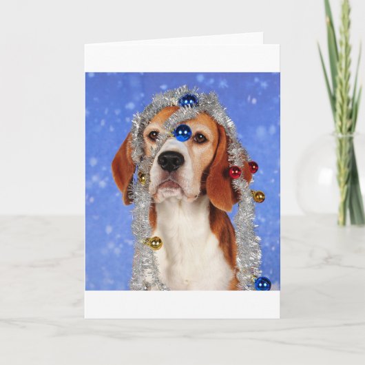 Christmas Mishap Feiertagskarte (Vorderseite)