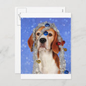 Christmas Mishap Feiertagspostkarte (Vorne/Hinten)