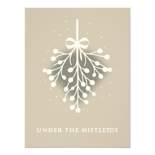 Christmas Mistletoe Fotodruck (Vorne)