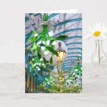 Christmas Mistletoe im Covent Garden, London Verei