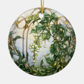 Christmas Mistletoe Keramik Ornament (Vorne)